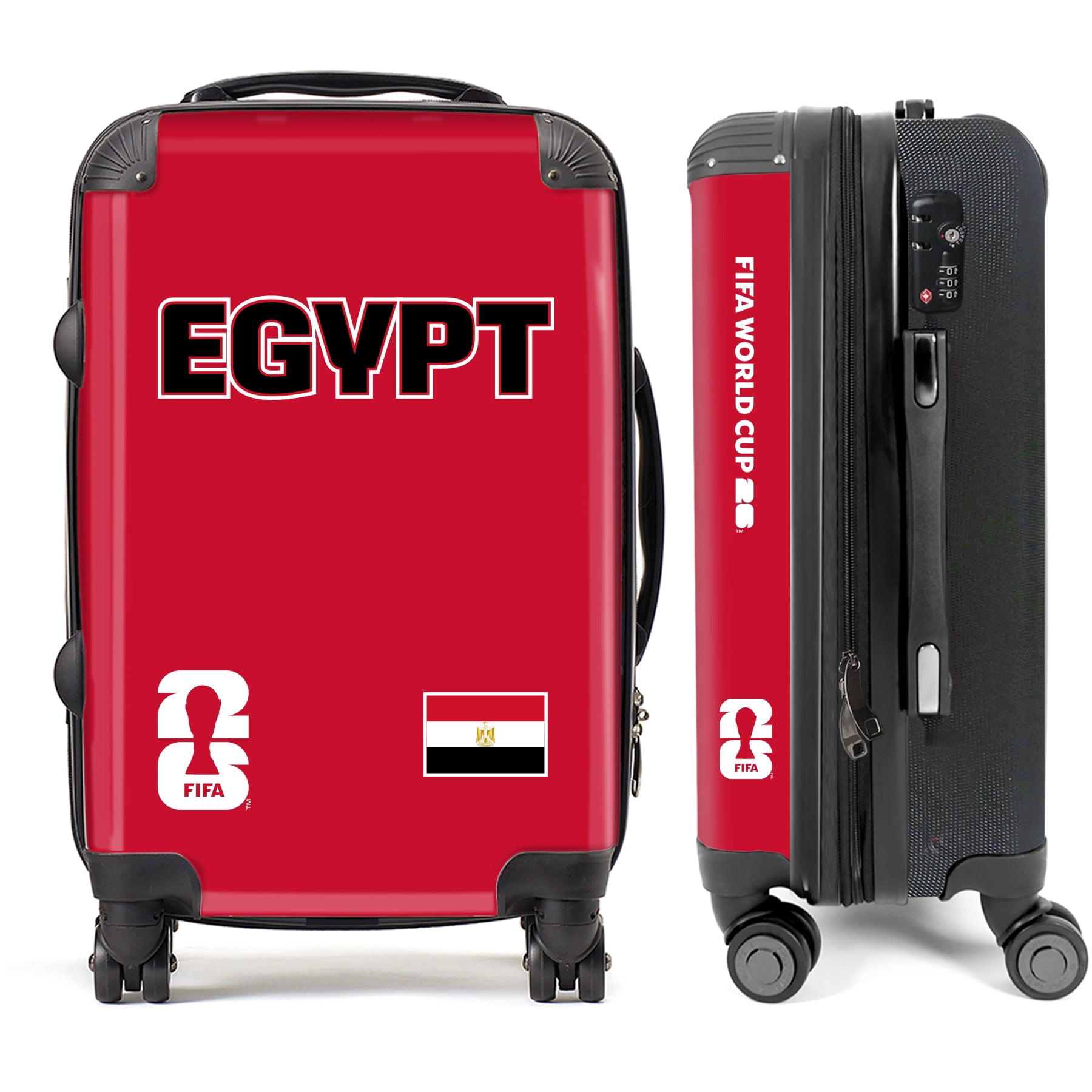 Egypt2 FIFA World Cup 2026™ Carry On 20” Spinner Suitcase with TSA Lock