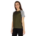 thumbnail image 3 of Inkmeso Womens Raglan Short Sleeve T-Shirt Regular Fit Casual Solid Basic Tee T-Shirts, 3 of 7