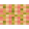 thumbnail image 1 of Ahgly Tapis Rectangulaire Orange Lavable en Machine, 2 Pieds x 5 Pieds, 1 of 7