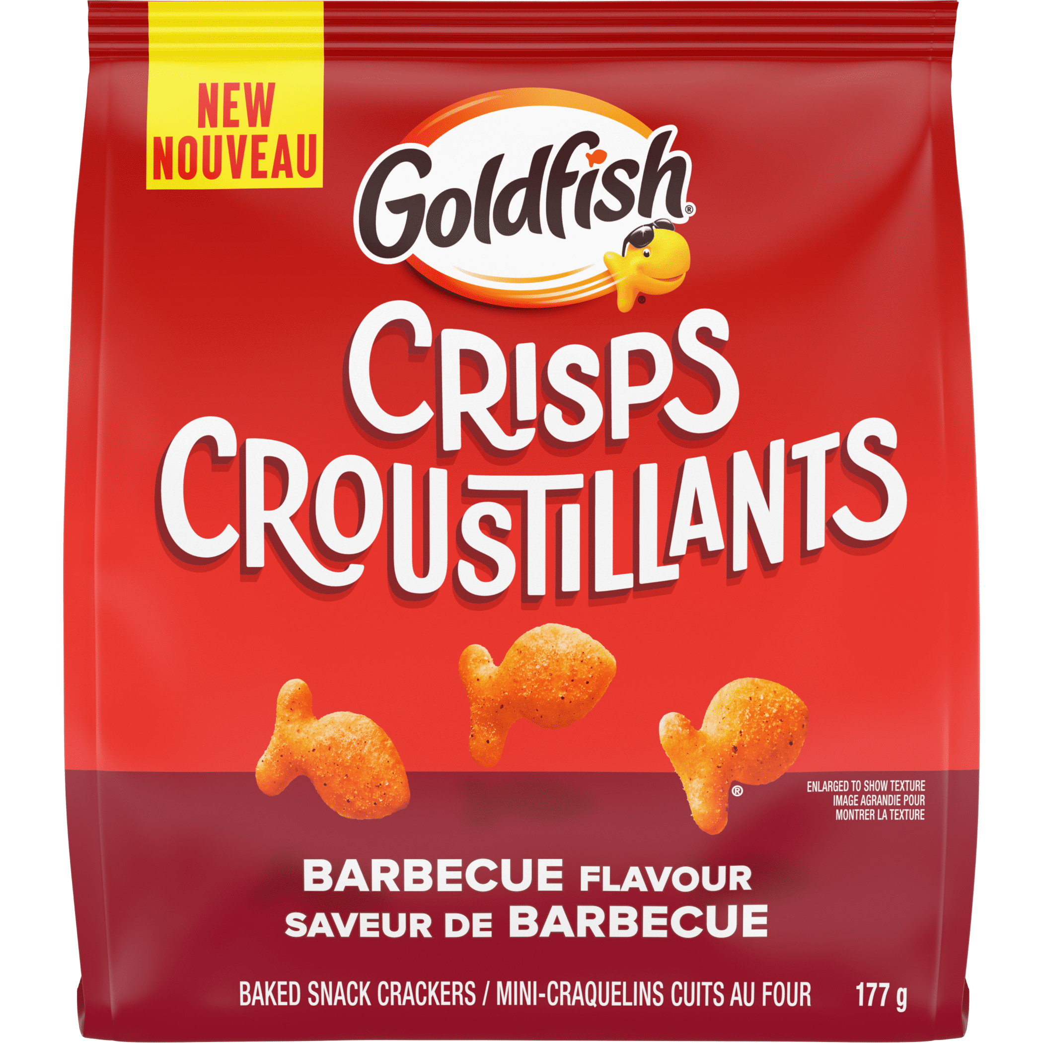 Goldfish® CRISPS Barbecue Baked Snack Crackers 177g bag