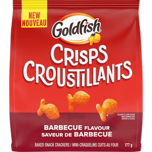 Goldfish® CRISPS Barbecue Baked Snack Crackers 177g bag