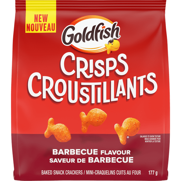 Goldfish® CRISPS Barbecue Baked Snack Crackers 177g bag