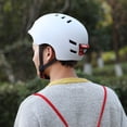 thumbnail image 4 of Graflsoa Casque de Sécurité à DEL Intégré pour le Cyclisme, le Planche à Roulettes et les Trottinettes Électriques - Noir, Taille g, 4 of 6