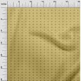 thumbnail image 3 of oneOone Tissu Polyester Spandex Jaune Champignon Rétro Couture Projets d'Artisanat Tissus Imprimés au Yard 56 Pouces de Large, 3 of 5