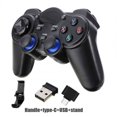 thumbnail image 1 of Manette 2.4G Android Sans Fil Joystick Contrôleur Prise pour Ps3 Téléphone Intelligent Tablette interface type-C, 1 of 5
