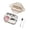 B, variant on Stainless Steel Lunch Box 28 cm x 20 cm x 7.5 cm With Built-in Chopsticks And Spoon Double Layer Insulation Microwave Safe Refrigerator Safe