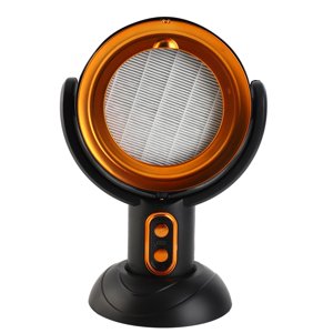 Hotte portative, 2 Vitesse Négative USB Ventilateur de bureau alimenté, Hotte d'échappement de cuisine Ventilateurs de cuisine Petit ventilateur de table Hotte de cuisine pour appartement intérieur BBQ Pot chaud