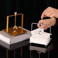 thumbnail image 4 of Napkin Holder for Table, Modern Flat Napkin Holder, Paper Napkin Dispenser, Elegant Kitchen Napkin Holder Paper Napkins, Standing Paper Napkin Storage for Restaurant Hotel Home, 4 of 8