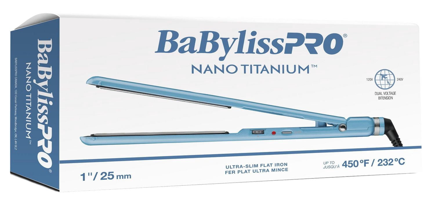 Nano-Titanium 1" Ultra Slim Flat Iron