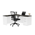 thumbnail image 1 of Bestar Pro-Concept Plus Bureau en L avec caisson, 1 of 3
