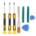 thumbnail image 1 of DEWIN 8 Pcs Kit d'Outils de Réparation de Manette de Console de Jeu Tournevis pour xbox 360, 1 of 13