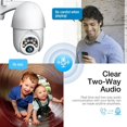 thumbnail image 2 of 1080p Wireless Wifi Camera Outdoor Cctv Full Hd Ptz Smart Motion Detection Infrared Camera 1080P UK Plug, 2 of 5