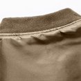 thumbnail image 4 of RXIRUCGD Manteau à Capuche Décontracté pour Homme, Coupe Ample, Uni, à Manches Longues, Sans Capuche, Manteaux d'Extérieur Décontractés, Kaki, Taille : M, 4 of 8