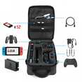 thumbnail image 2 of Waterproof Carrying Case for Nintendo Switch with Hard EVA Protective Compartment, Multi-Compartment Storage System, Adjustable Shoulder Strap, Fits OLED/Lite/Standard Consoles, 2 of 8