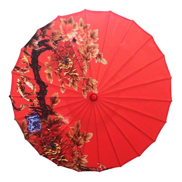 Dancing Umbrella Traditional Handmade Beautiful Wedding Bridal Umbrella for Home Fish