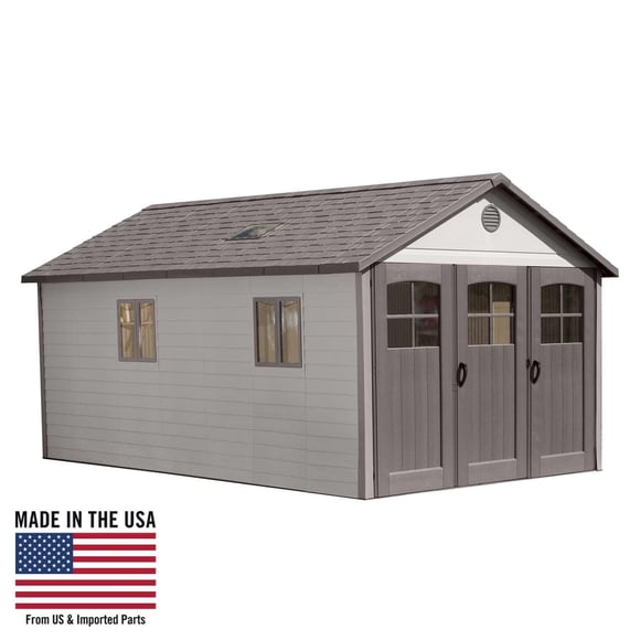LIFETIME 11 Ft. X 18.5 Ft. Outdoor Storage Shed