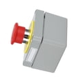 thumbnail image 4 of Boîte à Boutons Interrupteur, 1 Bouton Panneau Rouge Commande d'Arrêt d'Urgence Boîte IP66 Étanche à la Poussière, 1 Bouton d'Arrêt d'Urgence, Normalement Fermé, 4 of 8