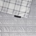 thumbnail image 2 of Weighted Blanket Cover, Grey Plaid 48" x 72", 2 of 6