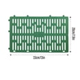 thumbnail image 1 of Birdeem 6 Pcs Protège-Tronc d'Arbre Enveloppant Vert, Couvre-Plantes en Maille pour Arbre, Jeunes Plants, Extensible Résistant aux Intempéries Durable Protection de l'Écorce des Plantes contre la Taille, 1 of 1
