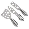 thumbnail image 1 of Creative Gifts 015331 5.5 in. Stainless Steel 3 Piece Cheese Set, 1 of 1