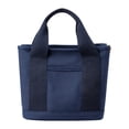 thumbnail image 2 of Fashion Canvas Bag Tote Bag Storage Bag Multi-Pocket Handbag Handle Bag Large Capacity Multi-pocket Handbag, 2 of 8
