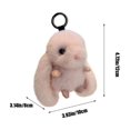 thumbnail image 4 of Yhmxh Lovely Plush Keychain-Cute Stuff Pendant Stuffed Animals Keyring Keychain Gift for Handbag,Purse,Backpack,Car Keys, 4 of 7