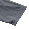 thumbnail image 3 of Breezora Ladies V Neck Modal Asymmetrical Long Sleeve Open Front Cardigan Sweater Dark Gray, 3 of 8
