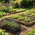 thumbnail image 4 of Up Garden Mesh Net Cover 100x40x40cm Foldable Tent WithGround Portable Cage For Raised Bed Bird Barrier Netting For Vegetable Strawber, 4 of 9