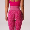 thumbnail image 2 of Kcodviy Popular Snowflake Color Leopard Yoga Pants Men Stretch Print Cropped Pants Leopard Yoga Pants Petite Length Print Jacquard Seamless Animal Yoga Pants Long Print Yoga Pants, 2 of 6