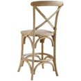 thumbnail image 3 of Riverbay Furniture 24.5" Transitional Wood Counter Stool in Brown Gray, 3 of 5
