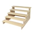 thumbnail image 4 of Xuanheng Wood Display Riser Collectibles Display Stand for Ornaments Crafts Apartment 5 Layer 40cm, 4 of 8