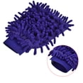 thumbnail image 5 of Unique Bargains Reusable Scratch-Free Cleaning Gloves Microfiber Chenille Mitts, Dark Blue, 5 of 5