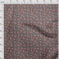 thumbnail image 4 of oneOone Cotton Poplin Gray Fabric Floral Sewing Craft Projects Fabric Prints By Yard 42 Inch Wide, 4 of 4