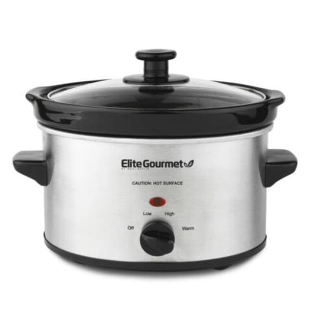 Maximatic MST-275XSX Mijoteuse en Acier Inoxydable Gourmet Elite de 2 qt