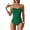 Green, variant on Riforla One-Piece Swimsuits for Women Swimsuit Bathing Suit Swim Suits Front Swimwear Bathing Suit for Women Brown M