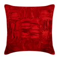 thumbnail image 1 of Housses de Coussin, Housses de Coussin Décoratives 20x20 Pouces (50x50 cm) Rouge, Housses de Coussin en Satin, Housses de Coussin Faites à la Main, Housses de Coussin Unies, Jeté Moderne - Rouge Rubis de Rêve, 1 of 3