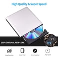 thumbnail image 2 of Lecteur DVD Blu-ray Externe 3D, USB 3.0 et Lecteur CD DVD Blu-ray Type-C, 2 of 5