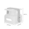 thumbnail image 2 of KAKOWELY charger housing Power Adapter Cover Charger Cover Protector Power Adapter Protective Case and Cable Organizer Power Adapter Sleeve Power Cord Management, 2 of 5