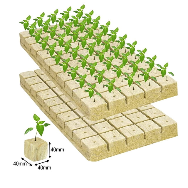 MYG Flower Soilless Culture Substrate hydroponic Wool Block Grodan Rockwool Cubes