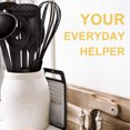 thumbnail image 2 of Zootealy Stainless Steel Kitchen Utensil Set 24 Pcs Non-Stick and Heat Resistant Cooking Utensils Set Kitchen Tools Useful Pots and Pans Accessories and Kitchen Gadgets (Black), 2 of 6
