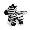 thumbnail image 2 of One Paw, Zebra Tough Plush Dog Toy with Squeaker, for Dogs, 2 of 3