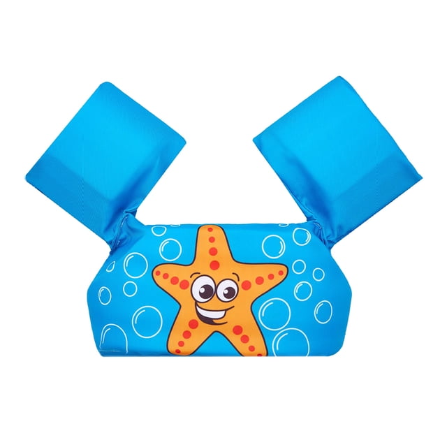 Fortune 2-6Y Kid Life Vest Cartoon Float Swimming Ring Buoyancy Life Jacket