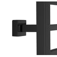 thumbnail image 4 of Sierra Towel Warmer, Black, Dual Connection, 8 Bars, 4 of 5