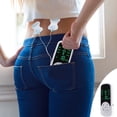 thumbnail image 1 of Electronic Muscle Massager with 4 Pads, 6 Modes Channel Unit Massager, Portable TENS Unit for Back Neck Shoulder Leg, Reusable Electrode Pads Muscle Relaxer, Pocket-Size Massager for Office Home, 1 of 9