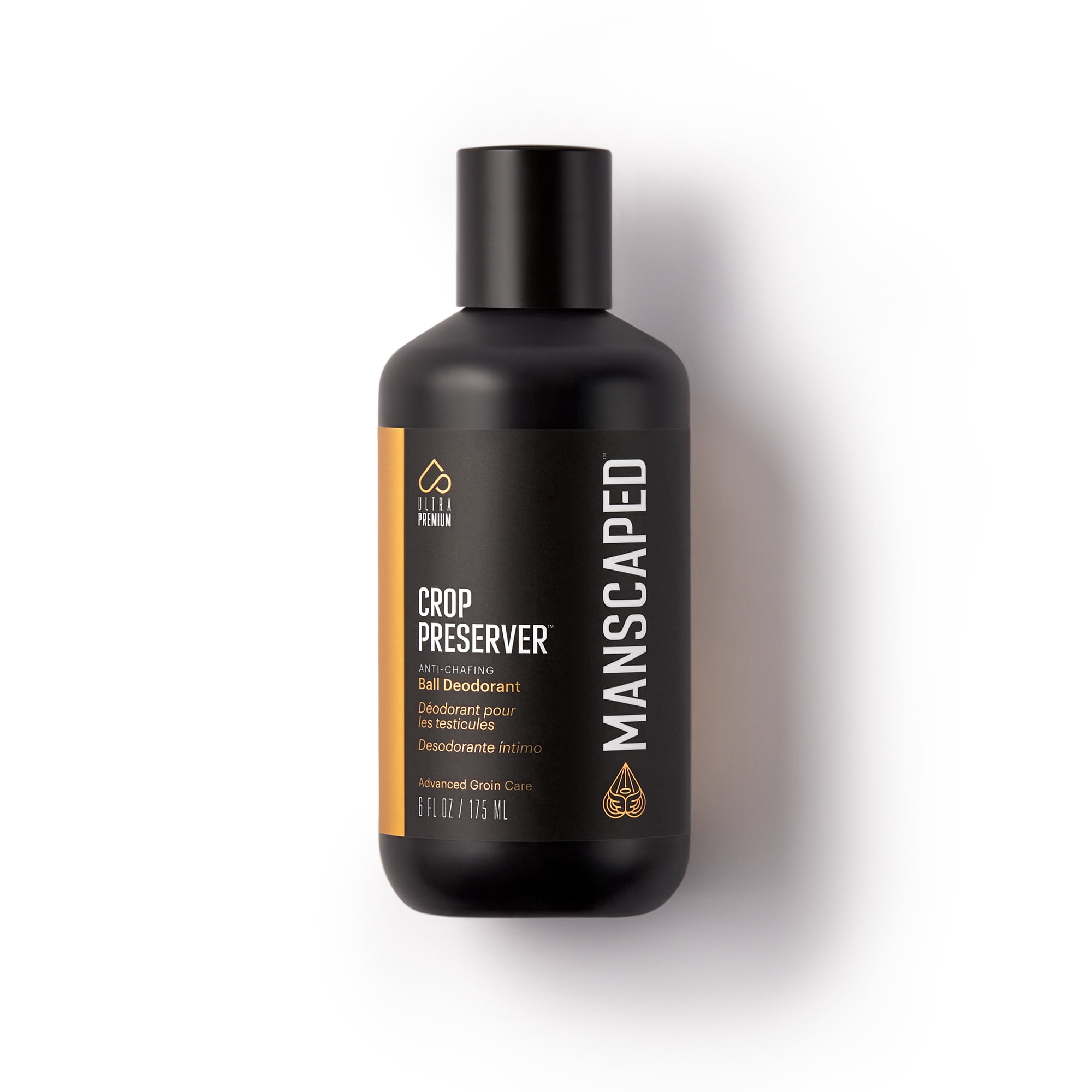 MANSCAPED® Crop Preserver®, Lotion Déodorante Anti-Frottement pour Hommes, 6 oz