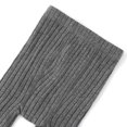 thumbnail image 4 of Toddler Baby Girls Leggings Lace Trim Tights Ruffle Ribbed Knit Stocking Infant Fall Winter Warm Bottom Pants 0-8 Years Dark Gray, 4 of 6