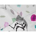 thumbnail image 5 of oneOone Velvet Off White Fabric Skull Sewing Material Print Fabric By The Yard 58 Inch Wide, 5 of 5