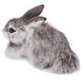thumbnail image 3 of Lapin en Peluche Réaliste Haute Simulation Poils de Lapin Robuste Durable Doux Confortable Largement Utilisé Lapin en Peluche, 3 of 5