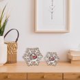 thumbnail image 3 of Led Wooden Snowflake And Santa Set Of 2, 3 of 3