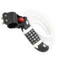 thumbnail image 4 of 5 Digit Password Lock, Portable Anti-theft Bike Cable Lock Heavy Duty Anti Theft Bicycle Locks Mini Bike Password Lock For Motorcycles, Scooters, Doors, Toolboxes, 4 of 8